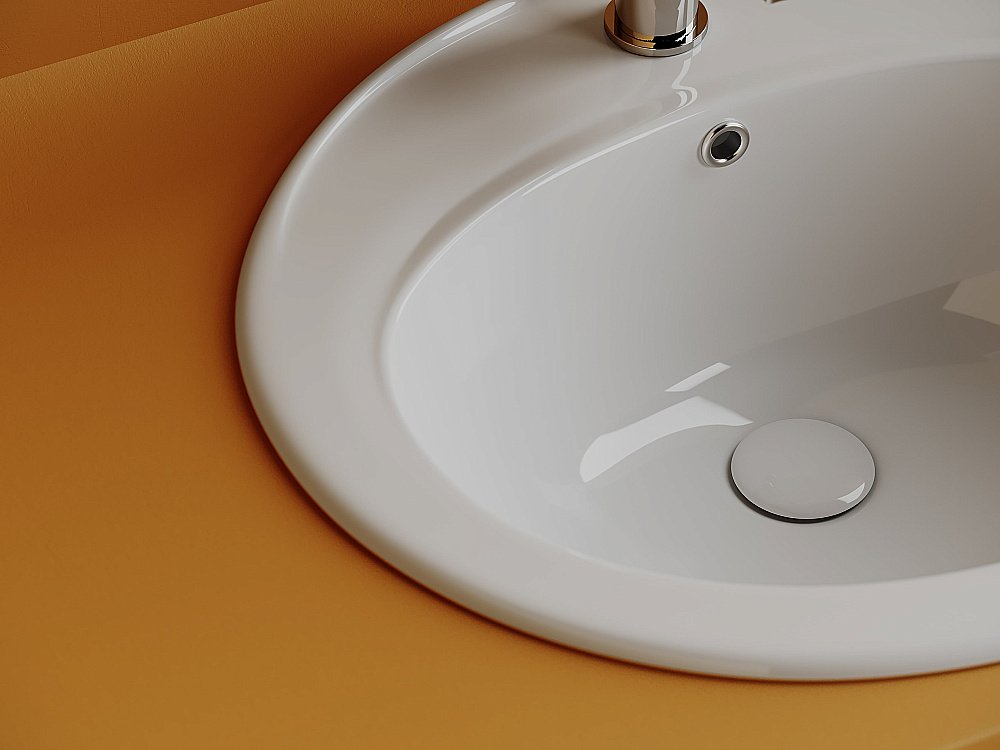 Раковина Ceramica Nova Sun CN6079 белая купить в интернет-магазине Sanbest