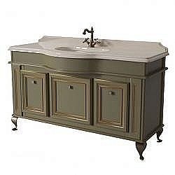 Тумба с раковиной со столешницей Caprigo Fresco 150 для ванной в интернет-магазине Sanbest