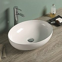 Раковина накладная Art&Max 52 AM-78166 белая купить в интернет-магазине Sanbest