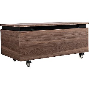 Нижняя тумба Cezares SLIDER-800-1C-PI-NA-P орех дымчатый для ванной в интернет-магазине сантехники Sanbest