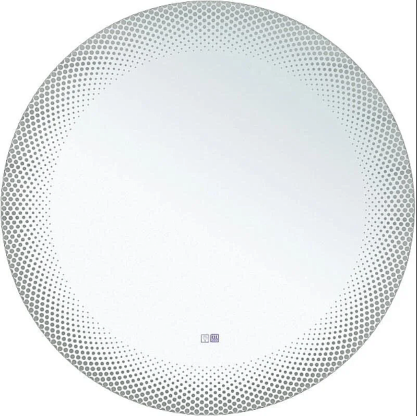 Зеркало Allen Brau Ring 80 1.38002.UN белое в ванную от интернет-магазине сантехники Sanbest