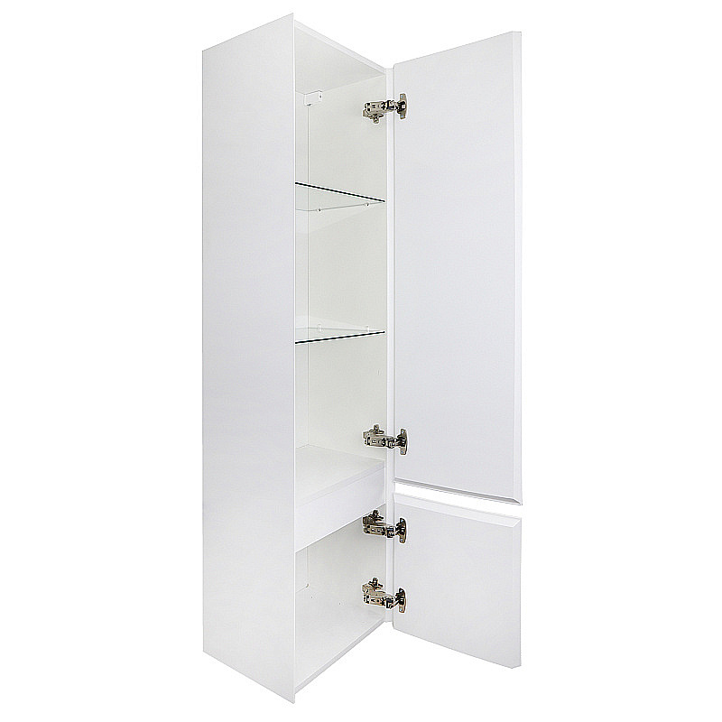 Пенал Azario Velluto 40 CS00088605 белый матовый для ванной в интернет-магазине сантехники Sanbest