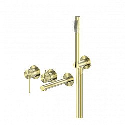 Смеситель для ванны ABBER Emotion 316 AF8830BG золото брашированное купить в интернет-магазине сантехники Sanbest