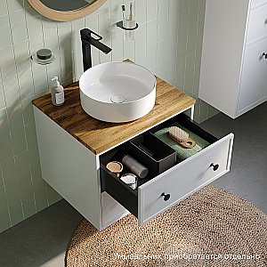 Тумба с раковиной Iddis Torr 60 TOR60WBi белая матовая для ванной в интернет-магазине Sanbest