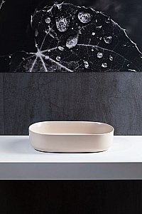 Раковина Allen Brau Fantasy Oval 55 4.11022.IV айвори матовый купить в интернет-магазине Sanbest