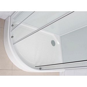 Душевая кабина Frank F411L/R White 110x80 без крыши купить в интернет-магазине Sanbest