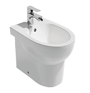 Биде напольное ISVEA Absolute 10AB42001SV белый купить в интернет-магазине Sanbest