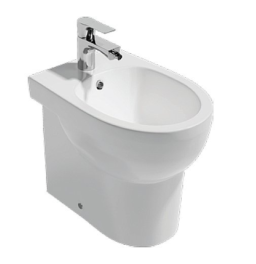 Биде напольное ISVEA Absolute 10AB42001SV белый купить в интернет-магазине Sanbest