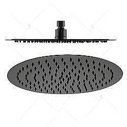 Верхний душ RGW Shower Panels SP-81B 3D 400 мм Черный купить в интернет-магазине сантехники Sanbest