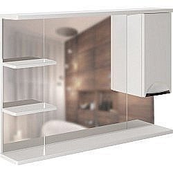 Зеркало со шкафом Mixline ЭТЬЕН 540872 100 правый купить в интернет-магазине сантехники Sanbest