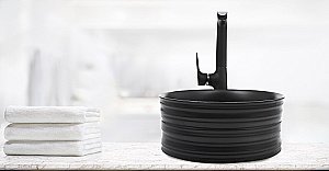 Раковина накладная WeltWasser WW ELBACH 3272 MB 40,5 черная матовая купить в интернет-магазине Sanbest