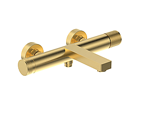 Смеситель для ванны Good Door LUX СМ00073 брашированное золото купить в интернет-магазине сантехники Sanbest