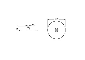 Душевая система VitrA Root Round A49307EXP с термостатом, хром купить в интернет-магазине сантехники Sanbest