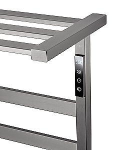 Полотенцесушитель электрический WONZON & WOGHAND FRANKFURT, Темный графит (WW-1029-GM) купить в интернет-магазине сантехники Sanbest