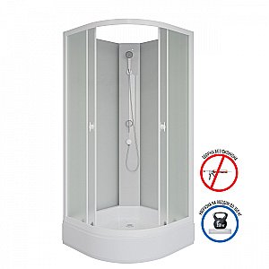 Душевая кабина Niagara Promo P90/26/MT/BK 90х90 купить в интернет-магазине Sanbest