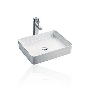 Раковина Koller Pool KVADRO 51 KR-0510-WB белая купить в интернет-магазине Sanbest