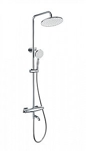 Душевая система с термостатом WONZON & WOGHAND CAPSULE, Хром (WW-B3031-A1-CR) купить в интернет-магазине сантехники Sanbest