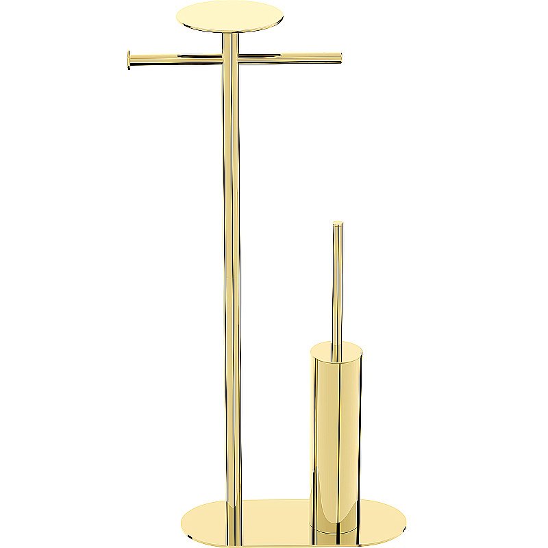 Стойка для ванной Boheme Venturo 10953-G золото купить в интернет-магазине сантехники Sanbest