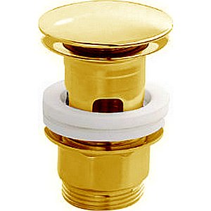 Донный клапан Cisal COMPLEMENTI ZA00162024 золото купить в интернет-магазине сантехники Sanbest