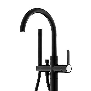 Смеситель для ванны Cezares ECO-VDP-NOP черный купить в интернет-магазине сантехники Sanbest