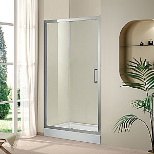 Душевая дверь Cezares PORTA-BF-1-120-C-Cr стекло прозрачное купить в интернет-магазине Sanbest