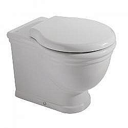 Унитаз приставной GLOBO Paestum PA025.BI купить в интернет-магазине Sanbest