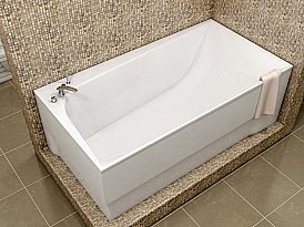 Акриловая ванна Boomerang 180x80 левая купить в интернет-магазине сантехники Sanbest