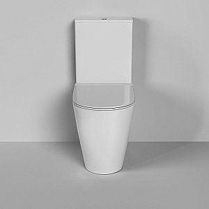 Унитаз-компакт Grossman Style GR-4473S безободковый, с крышкой микролифт, с бачком, белый купить в интернет-магазине Sanbest