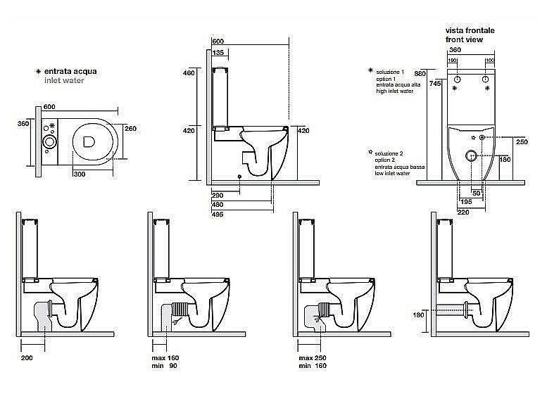 Унитаз напольный Kerasan Flo 3117 белый, с бачком купить в интернет-магазине Sanbest