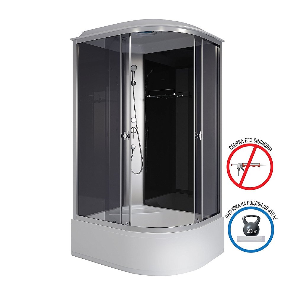 Душевая кабина Niagara Eco E110/80/40/TN 110х80 купить в интернет-магазине Sanbest