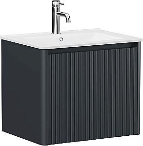 Тумба с раковиной Allen Brau Gravity 60 1.370016.AM антрацит матовый для ванной в интернет-магазине Sanbest