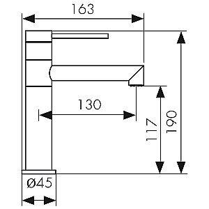 Смеситель для раковины Kaiser Vita 43011 купить в интернет-магазине сантехники Sanbest