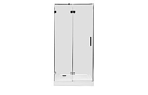 Душевая дверь Aquanet Beta NWD6221 100 стекло прозрачное/профиль хром купить в интернет-магазине Sanbest