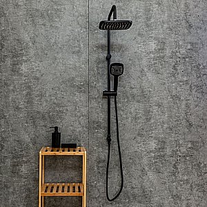 Душевая система Orange Karl M05-934b черный купить в интернет-магазине сантехники Sanbest