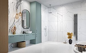 Душевое ограждение Radaway Volta II Frame 100-160x200-270 10201016-01-01 стекло прозрачное/профиль хром купить в интернет-магазине Sanbest