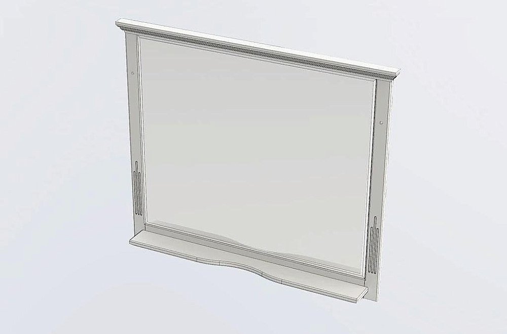 Зеркало Aquanet Лагуна 120 в ванную от интернет-магазине сантехники Sanbest