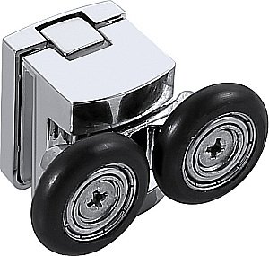 Душевая дверь Aquatek Ария 100 AQ ARI RA 10020BL стекло прозрачное/профиль черный купить в интернет-магазине Sanbest