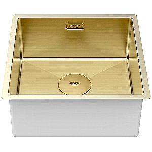 Кухонная мойка Paulmark Next 44 PM214444-LG светлое золото купить в интернет-магазине сантехники Sanbest