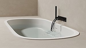 Ванна Salini Ornella AXIS S-Sense 180x80 103411M белая матовая купить в интернет-магазине Sanbest