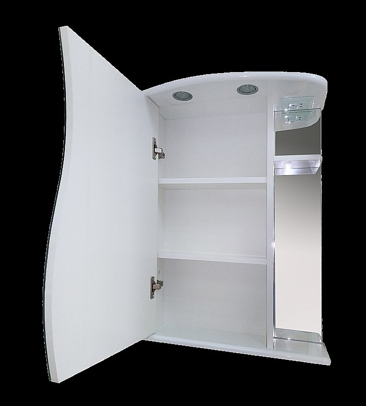 Зеркальный шкаф Misty Лиана 60 белый купить в интернет-магазине сантехники Sanbest