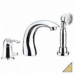 Смеситель на борт ванны Webert Aurora AU850701010 купить в интернет-магазине сантехники Sanbest