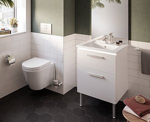 Унитаз Vitra INTEGRA ROUND 7041B003-0075 безободковый, белый купить в интернет-магазине Sanbest