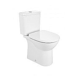 Унитаз напольный Roca Debba ROUND 34299P00Y безободковый, с бачком купить в интернет-магазине Sanbest