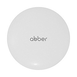 Накладка на слив для раковины ABBER AC0014MW белая матовая, керамика купить в интернет-магазине сантехники Sanbest