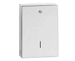 Диспенсер для бумажных полотенец Bemeta Hotel 101003245 нержавеющая сталь матовая купить в интернет-магазине сантехники Sanbest