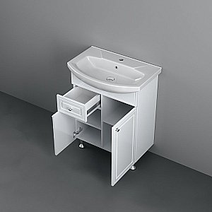 Тумба с раковиной RedBlu by Damixa Palace One 65 для ванной в интернет-магазине Sanbest