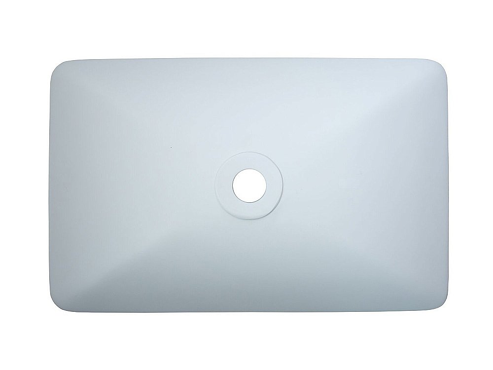 Раковина накладная Montebianco STELVIO QUATTRO 12205 белая матовая купить в интернет-магазине Sanbest