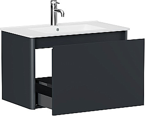Тумба с раковиной и столешницей Allen Brau Gravity 80 1.370013.AM антрацит матовый для ванной в интернет-магазине Sanbest
