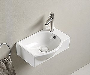 Раковина подвесная Gid Suspendido 40,5 N9276 61130L белая купить в интернет-магазине Sanbest