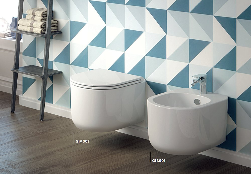 Биде подвесное ARTCERAM Gio Evolution купить в интернет-магазине Sanbest